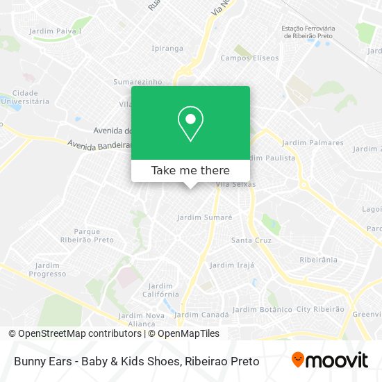 Bunny Ears - Baby & Kids Shoes map