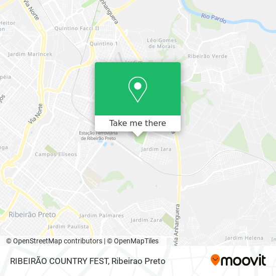 RIBEIRÃO COUNTRY FEST map