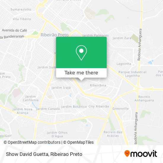 Show David Guetta map