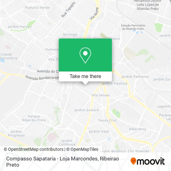 Compasso Sapataria - Loja Marcondes map