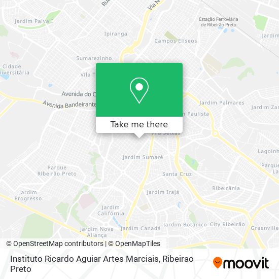 Instituto Ricardo Aguiar Artes Marciais map