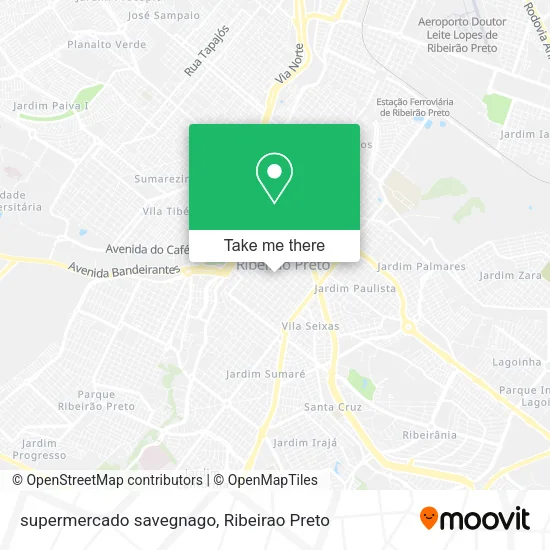 supermercado savegnago map