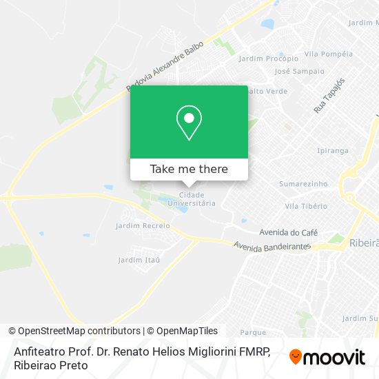 Anfiteatro Prof. Dr. Renato Helios Migliorini FMRP map