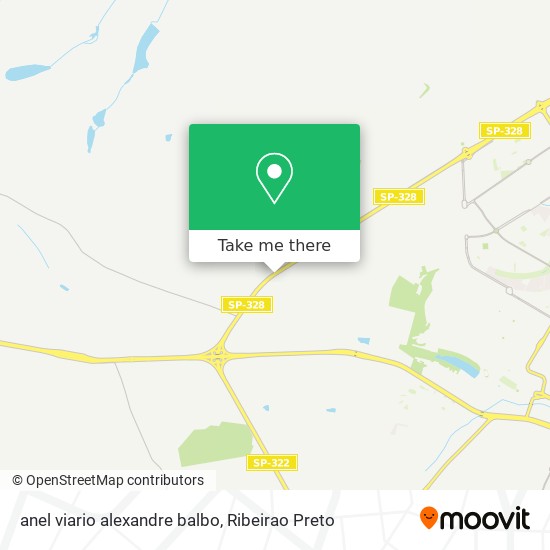 anel viario alexandre balbo map