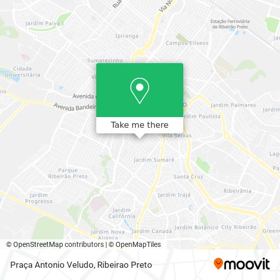 Praça Antonio Veludo map