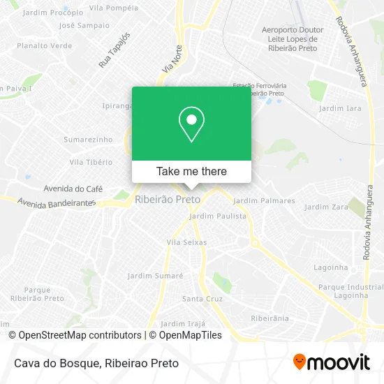 Cava do Bosque map