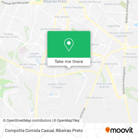 Compotta Comida Casual map