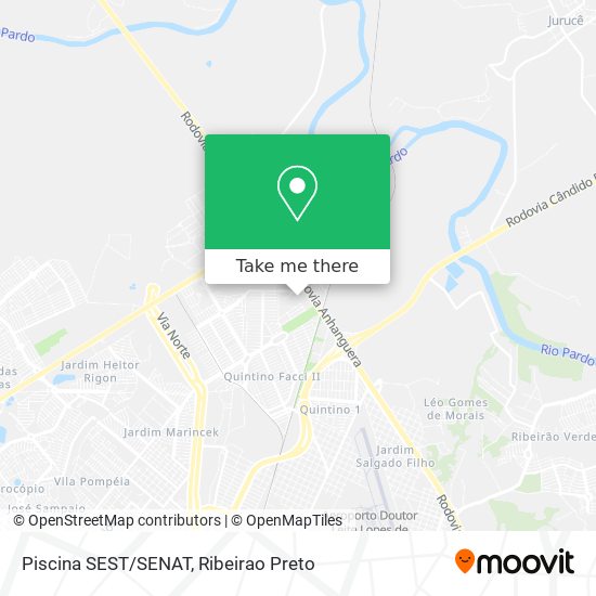 Piscina SEST/SENAT map