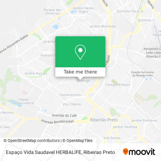 Espaço Vida Saudavel HERBALIFE map