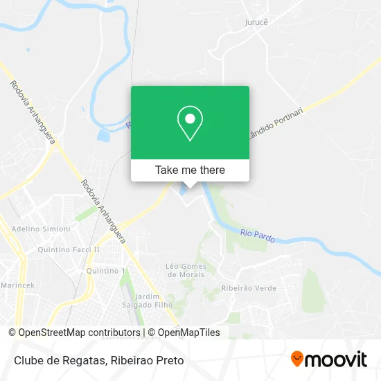 Clube de Regatas map