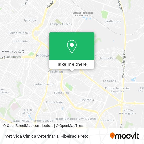 Vet Vida Clínica Veterinária map