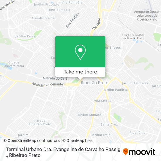 Terminal Urbano  Dra. Evangelina de Carvalho Passig . map