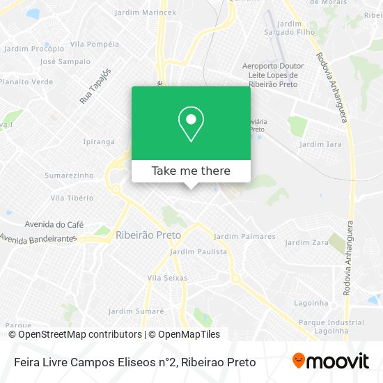 Mapa Feira Livre Campos Eliseos n°2