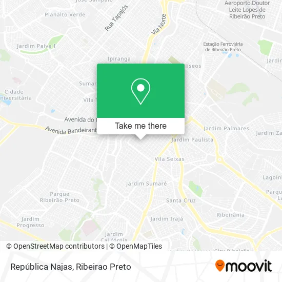 República Najas map