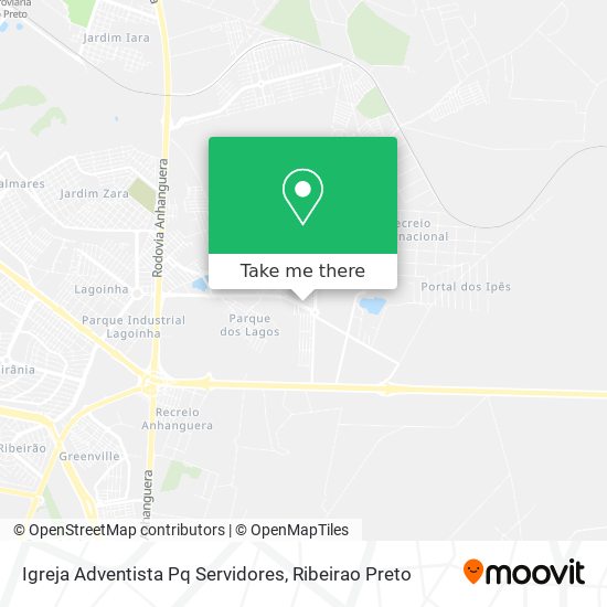 Igreja Adventista Pq Servidores map