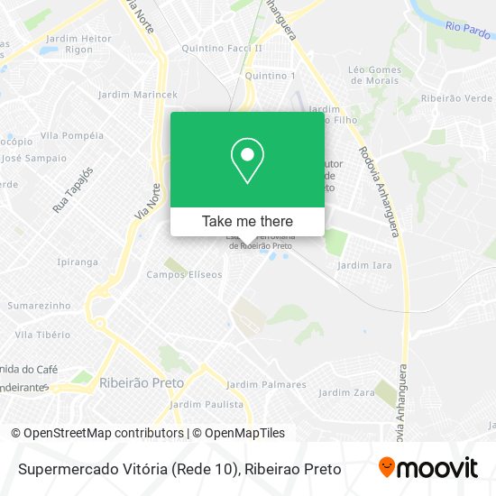 Supermercado Vitória (Rede 10) map