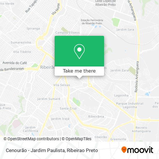 Mapa Cenourão - Jardim Paulista