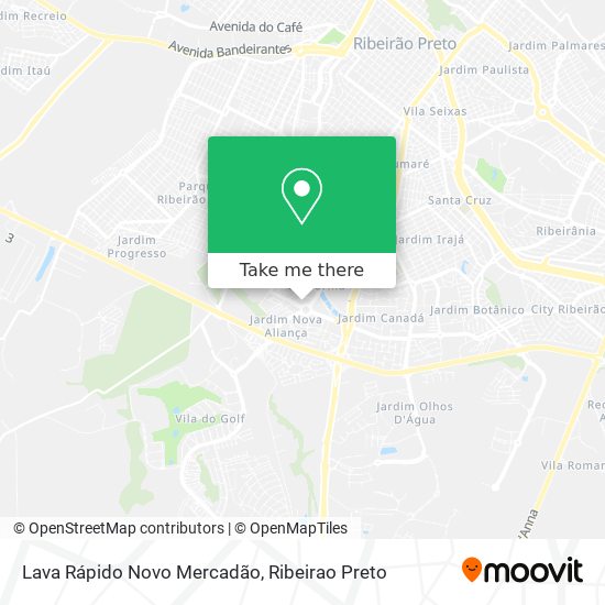 Lava Rápido Novo Mercadão map
