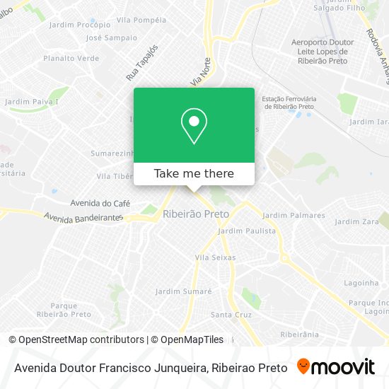 Avenida Doutor Francisco Junqueira map