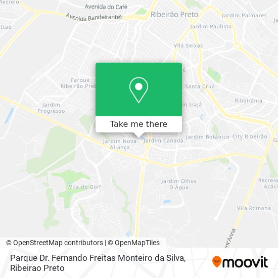 Parque Dr. Fernando Freitas Monteiro da Silva map