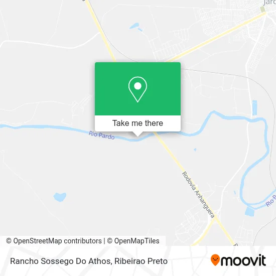 Rancho Sossego Do Athos map