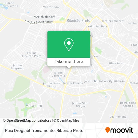 Raia Drogasil Treinamento map
