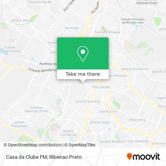 Casa da Clube FM map