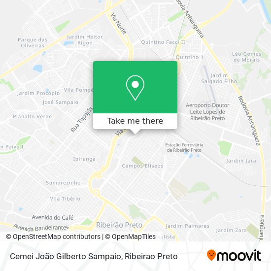 Mapa Cemei João Gilberto Sampaio