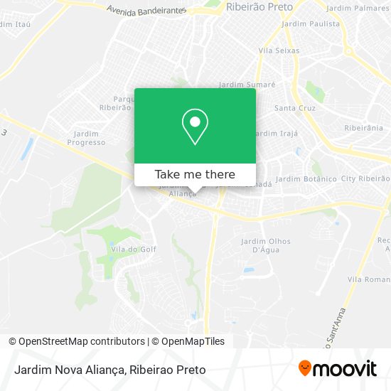 Mapa Jardim Nova Aliança