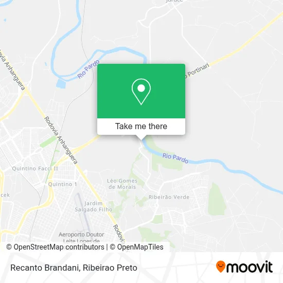 Recanto Brandani map