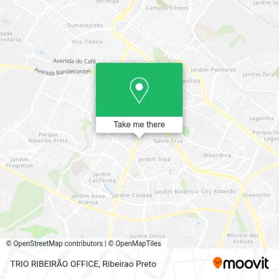 TRIO RIBEIRÃO OFFICE map