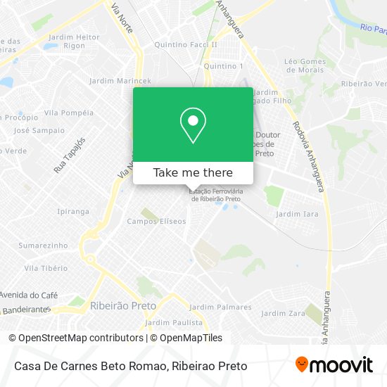 Casa De Carnes Beto Romao map
