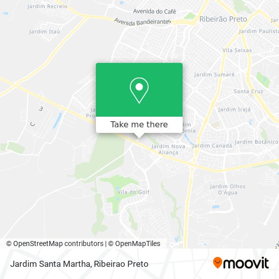 Jardim Santa Martha map