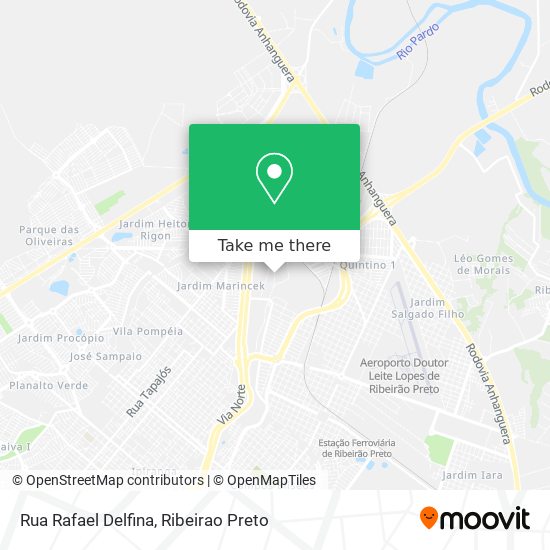 Rua Rafael Delfina map