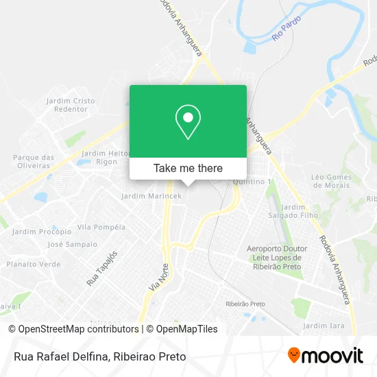 Rua Rafael Delfina map