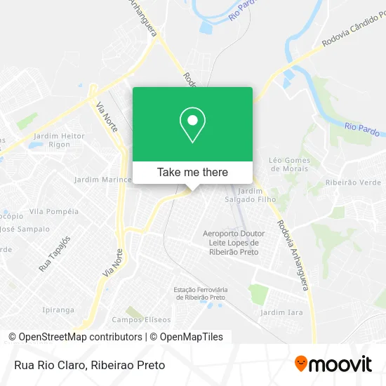 Rua Rio Claro map