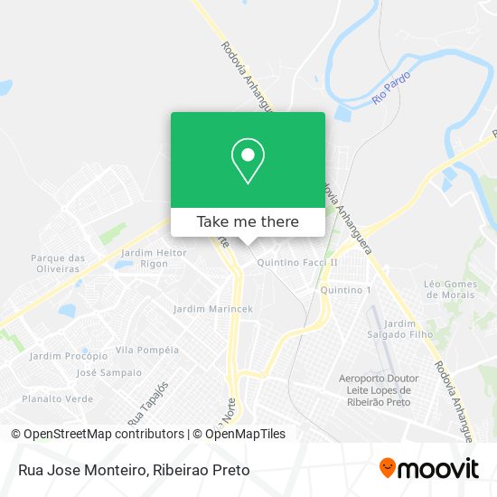 Rua Jose Monteiro map