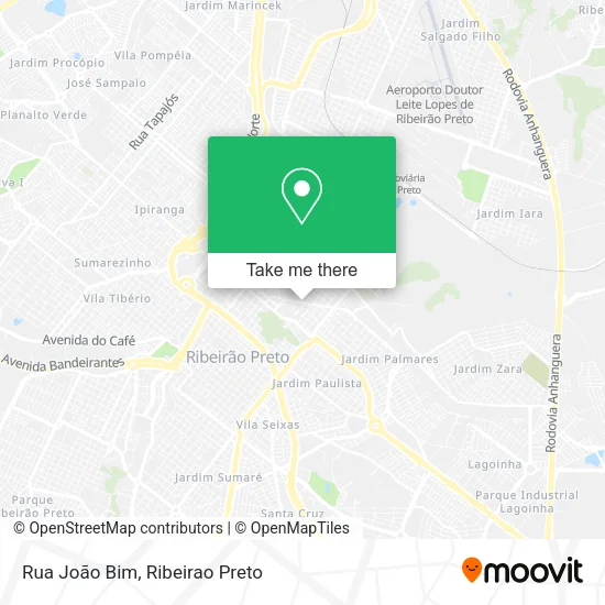 Rua João Bim map