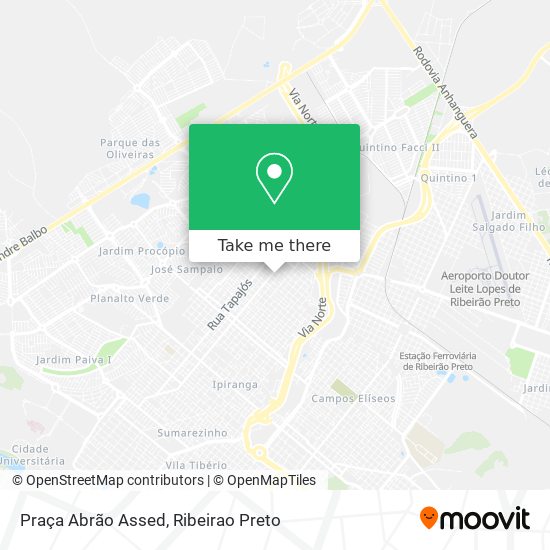 Praça Abrão Assed map