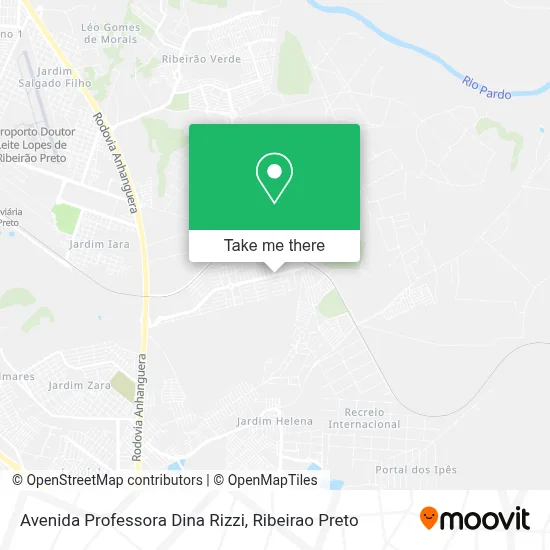 Avenida Professora Dina Rizzi map
