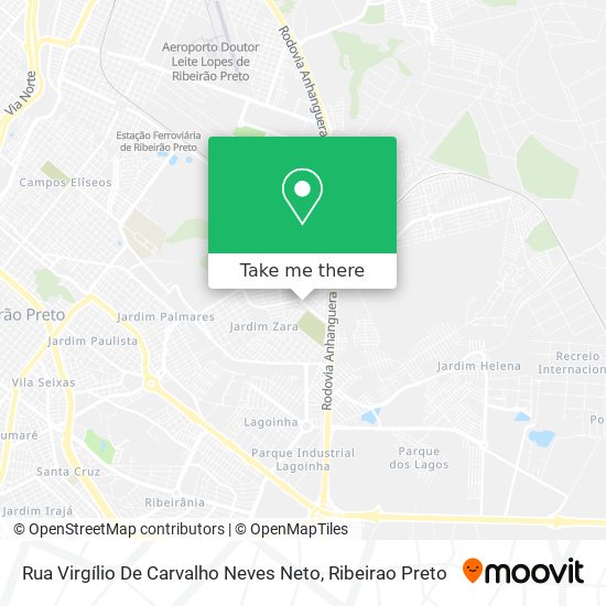 Rua Virgílio De Carvalho Neves Neto map