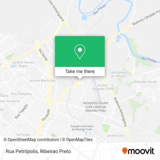 Rua Petrópolis map