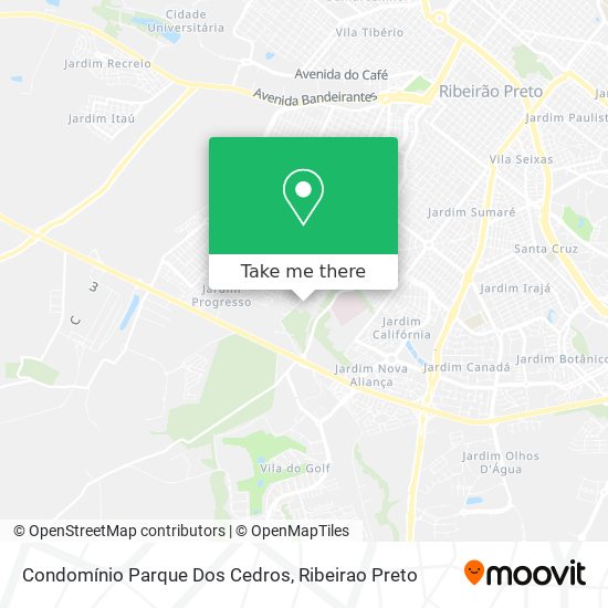 Condomínio Parque Dos Cedros map