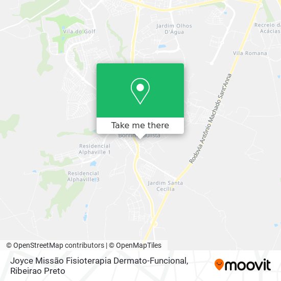 Joyce Missão Fisioterapia Dermato-Funcional map