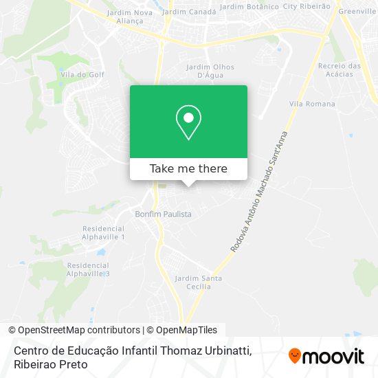 Centro de Educação Infantil Thomaz Urbinatti map