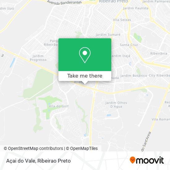 Açai do Vale map