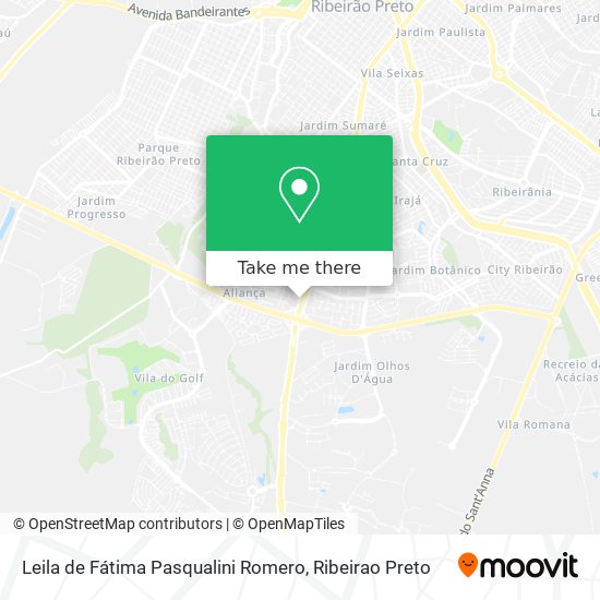 Leila de Fátima Pasqualini Romero map
