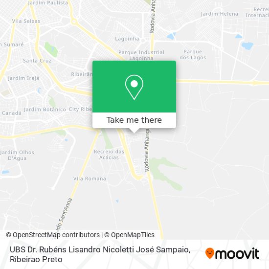 UBS Dr. Rubéns Lisandro Nicoletti José Sampaio map