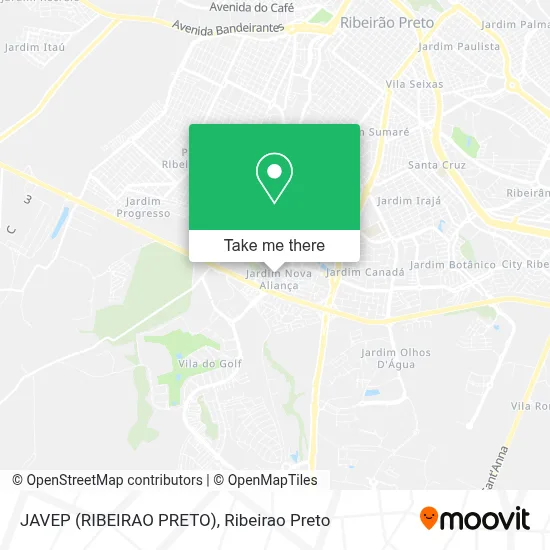 JAVEP (RIBEIRAO PRETO) map