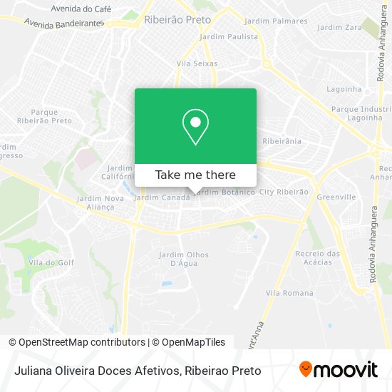 Juliana Oliveira Doces Afetivos map